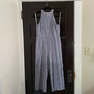 Francesca’s Miami Audrina Eyelet Capri Jumpsuit